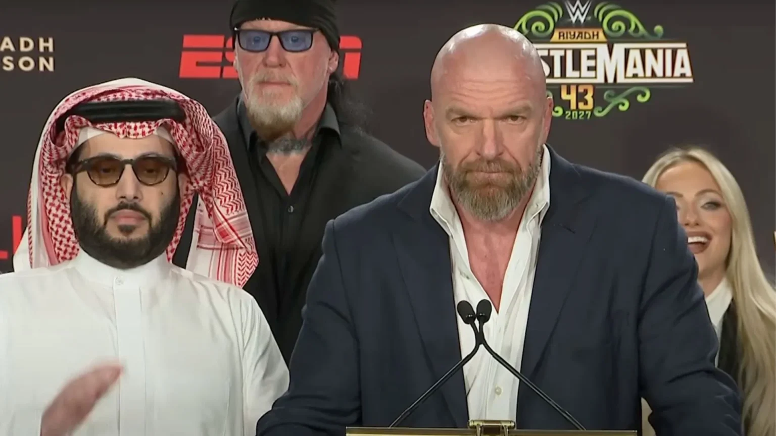 Triple H anuncia que WWE hará historia en WrestleMania 43 Triple H