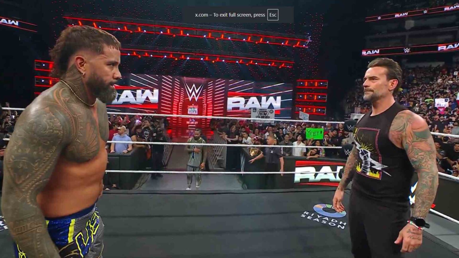 Resultados WWE Raw 10/20 – Deciden retadores del vacante campeonato de Seth Rollins Jey Punk Raw