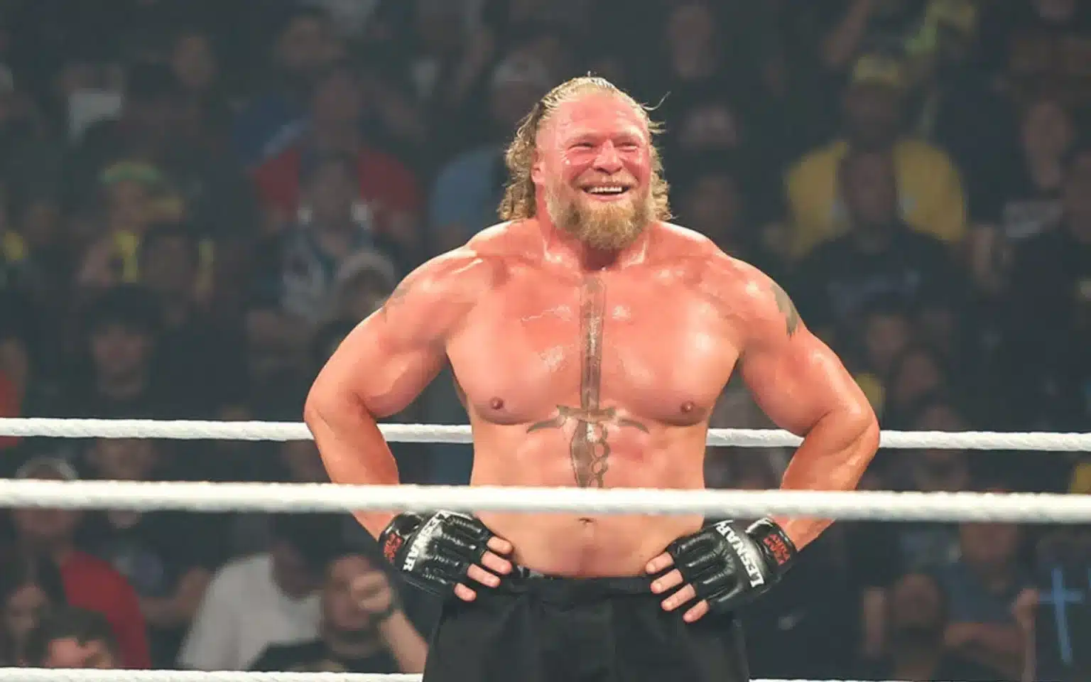 Ex campeón de la WWE apunta a pelear contra Brock Lesnar en WrestleMania 42 Brock Lesnar