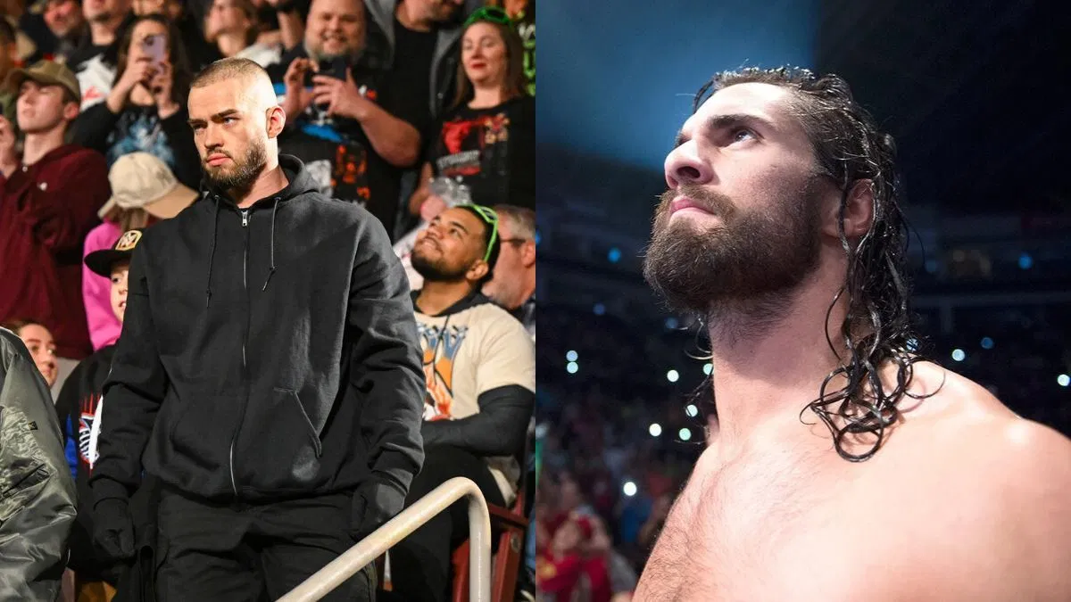 4 razones por las que Austin Theory está trabajando en secreto con Seth Rollins Theory y Rollins