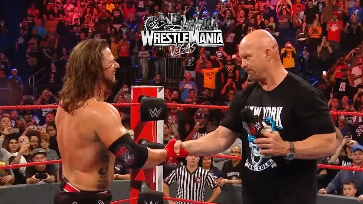 Stone Cold Steve Austin vs AJ Styles en lucha de doble retiro sería ideal para WrestleMania 42 austin y Styles