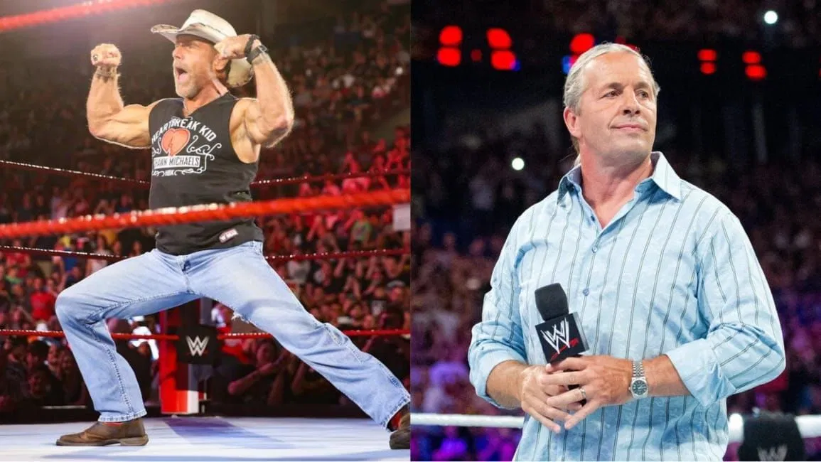 Leyenda de la WWE elige a Shawn Michaels sobre Bret Hart HBK y Bret
