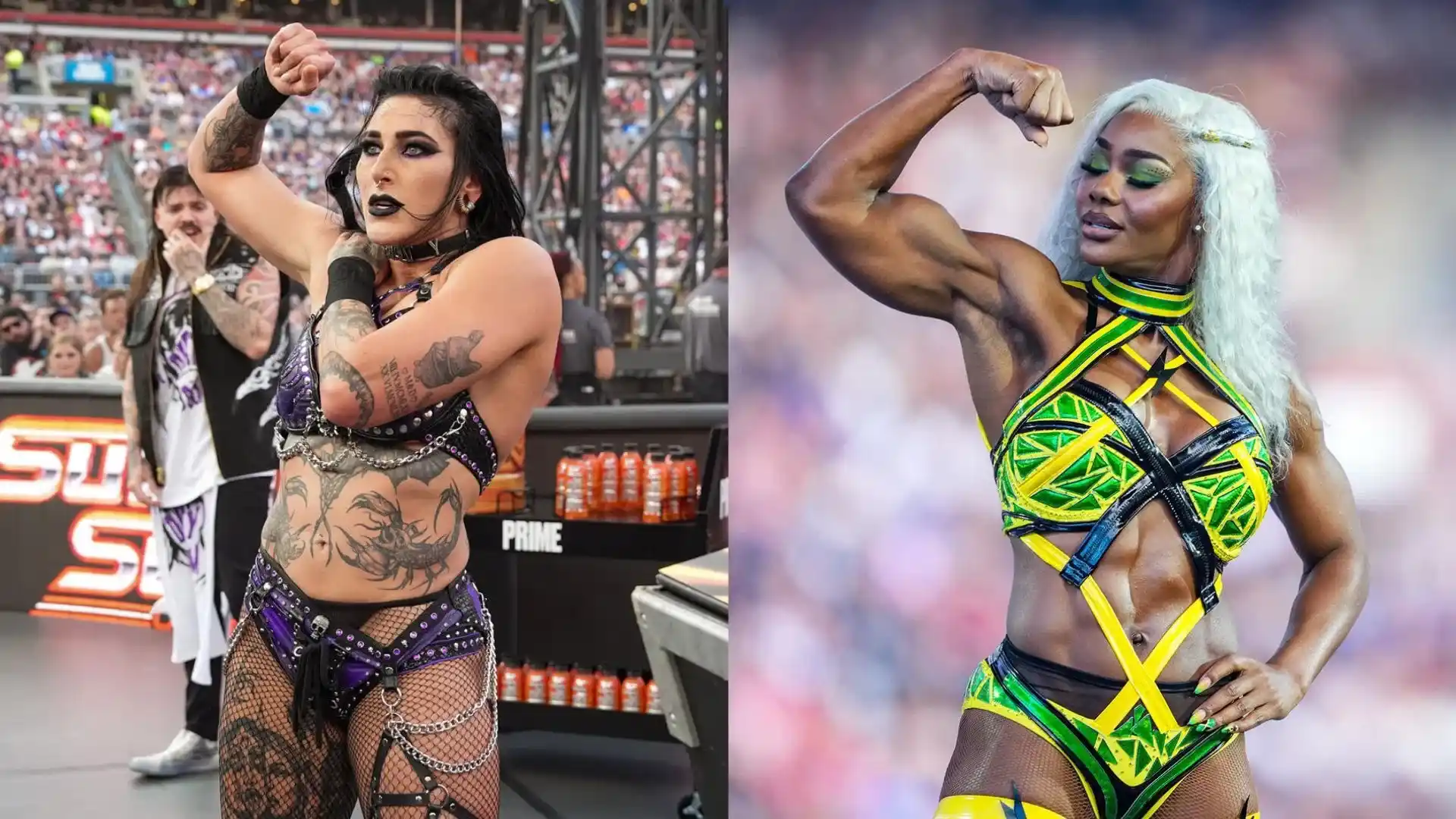 Tensión real: El fuerte intercambio personal entre Rhea Ripley y Jade Cargill tras Elimination Chamber Rhea y Jade