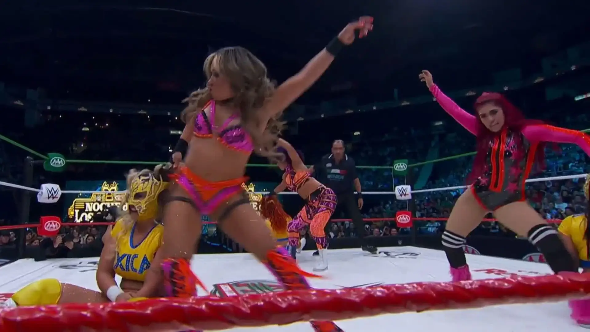 Resultados AAA Noche de Los Grandes semana 2: Lola Vice, Bayley y La Catalina vs. Las Tóxicas AAA