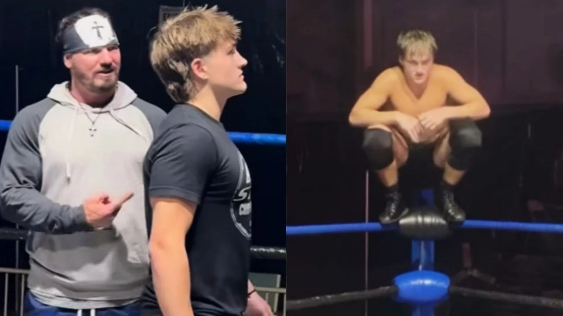Anuncian el debut del hijo de AJ Styles en la lucha libre AJ y Avery