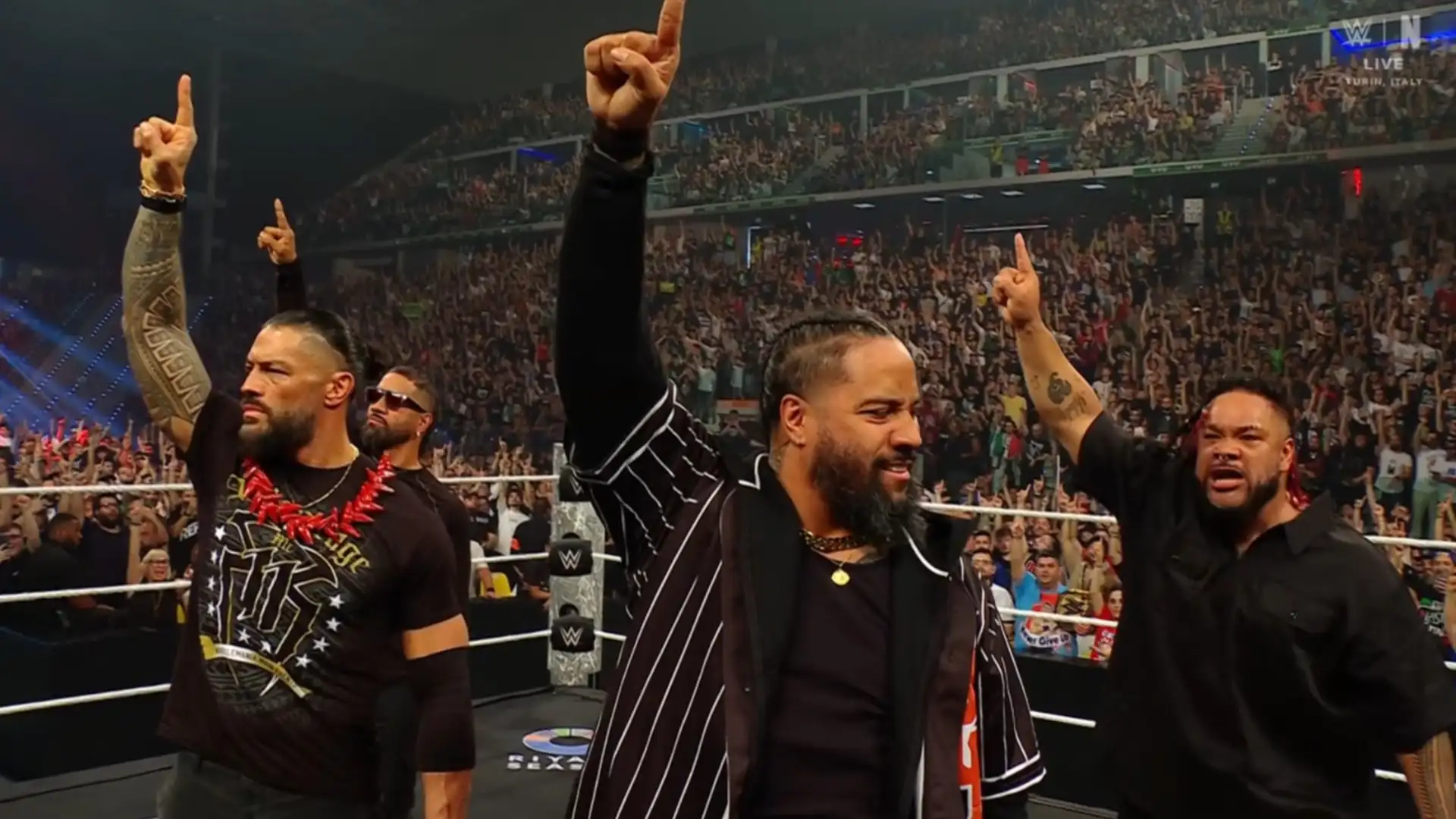 Resultados WWE Raw 6/1 desde Italia – Jacob Fatu se alinea con Roman Reigns Jacon Fatu y Roman Reigns