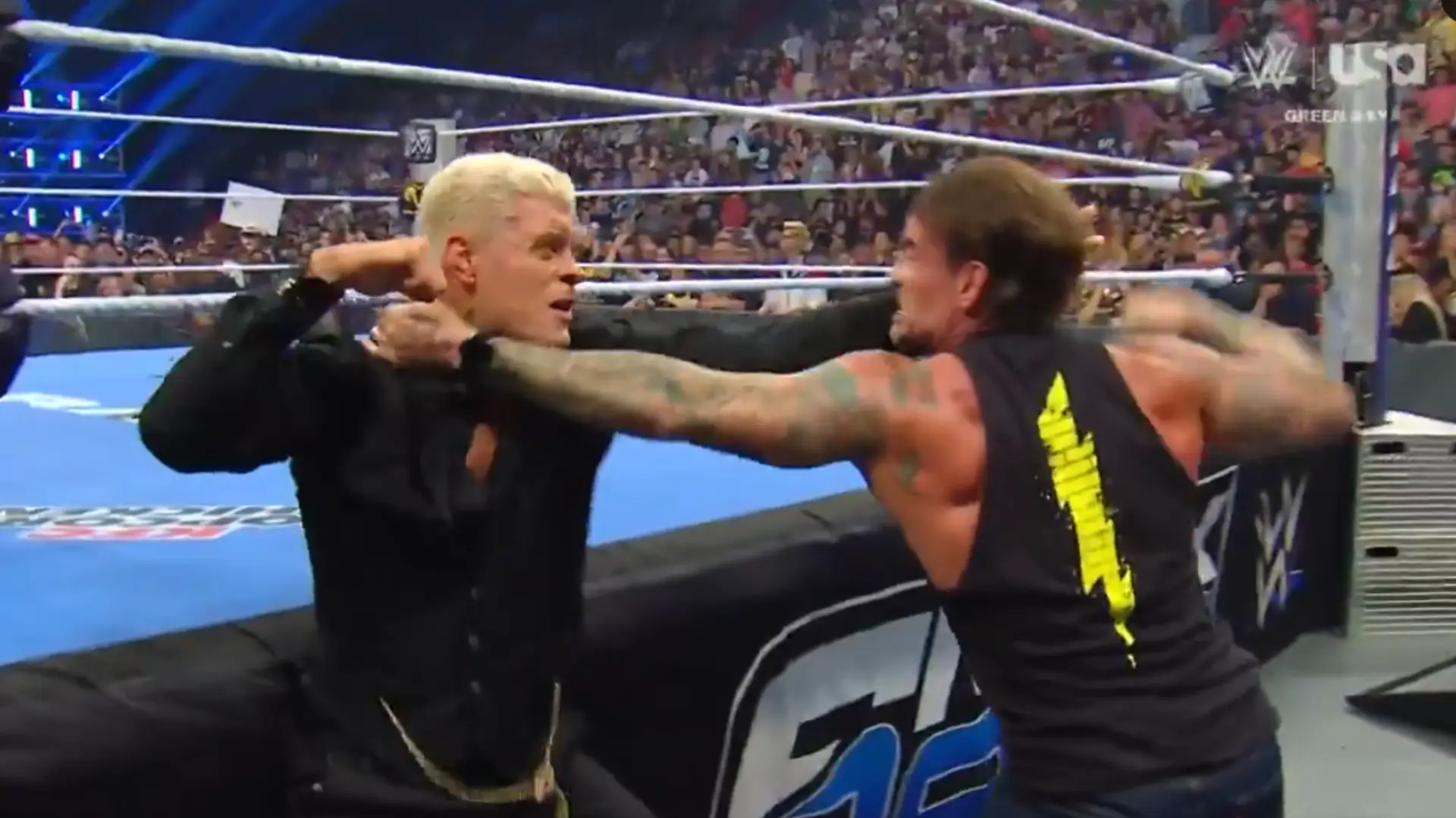 Resultados WWE Smackdown 7/31 – Pelea entre Cody Rhodes y CM Punk a horas de SummerSlam Cdy y Punk