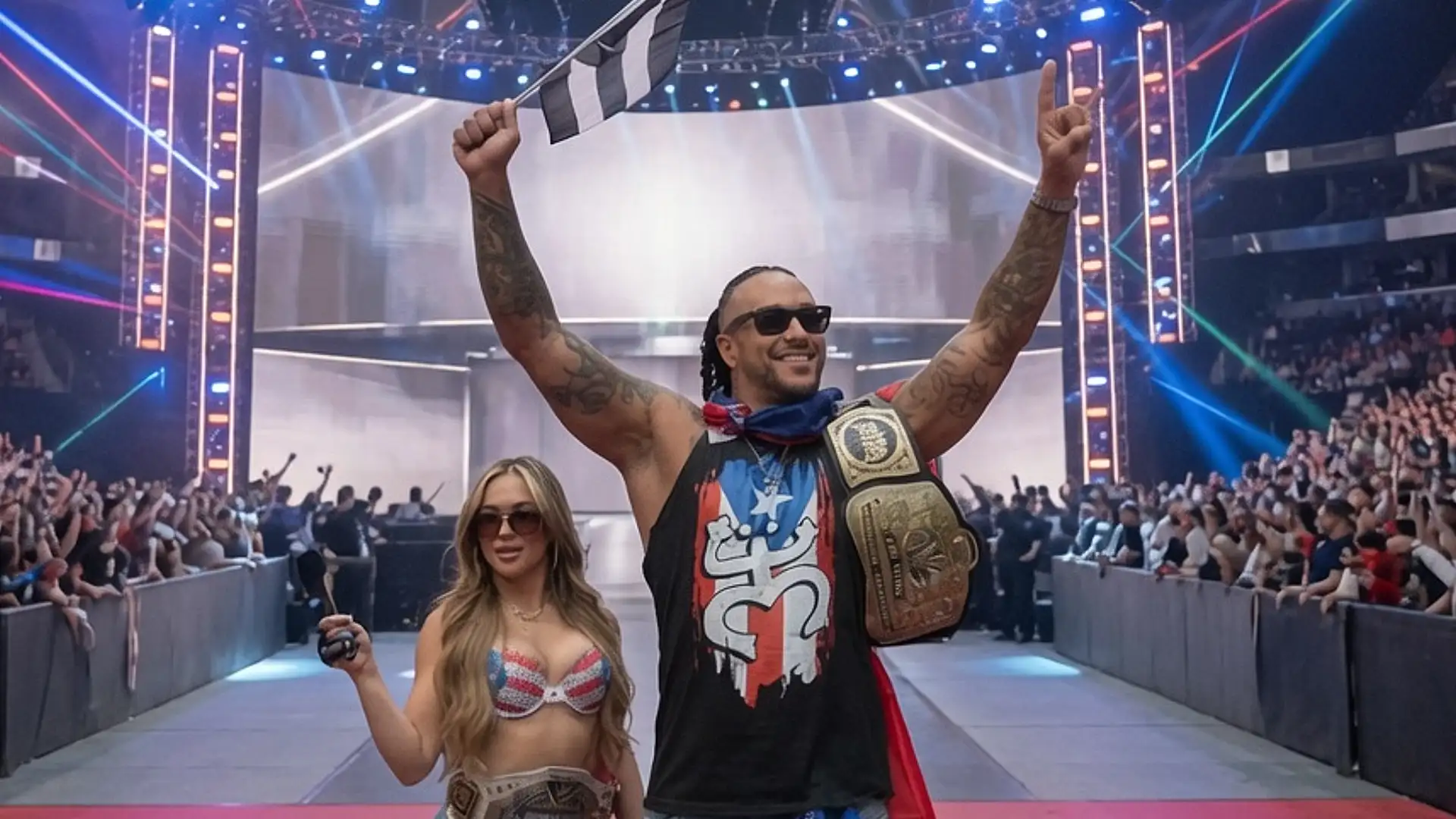 Damian Priest dispuesto a traer su relación con Lola Vice ante las cámaras de la WWE Damian Priest