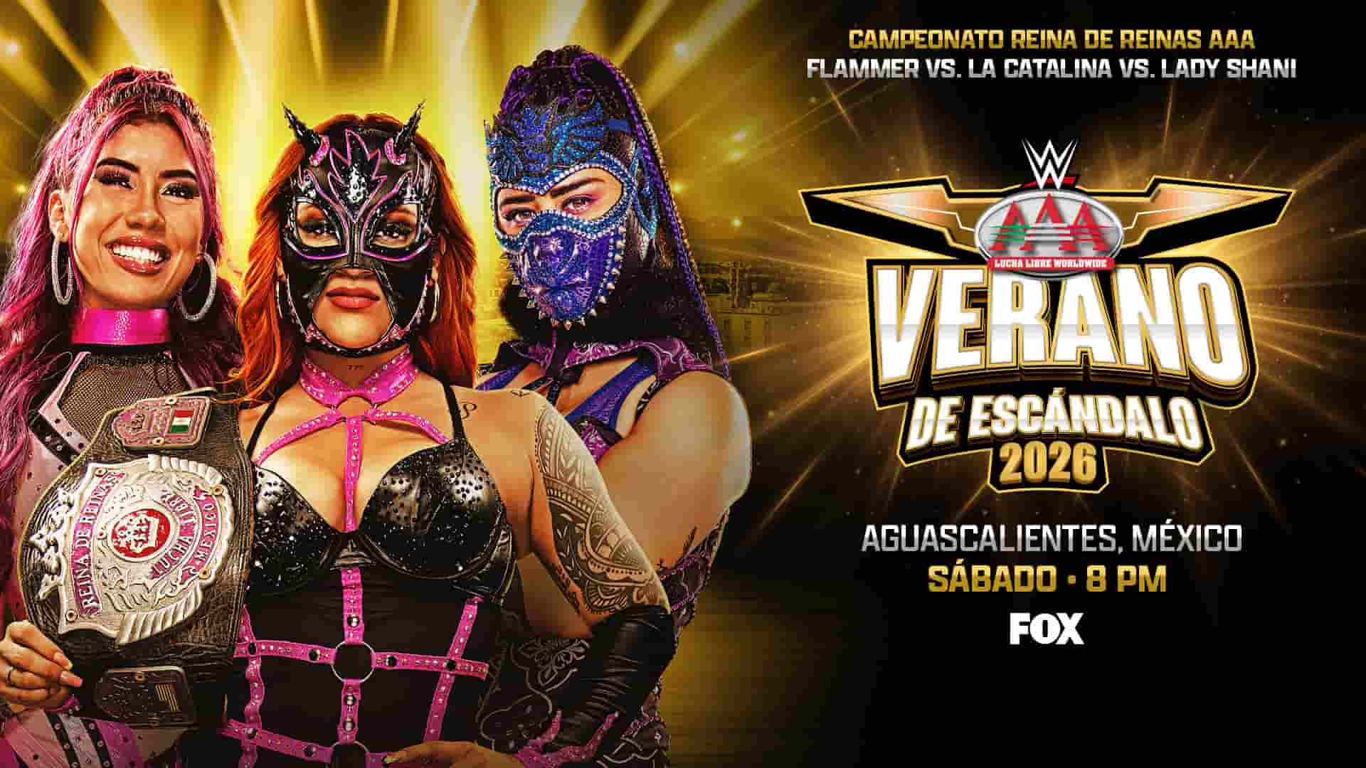 Resultados AAA Verano de Escandalo Noche 3 – Flammer defiente ante Lady Shani y La Catalina Verano