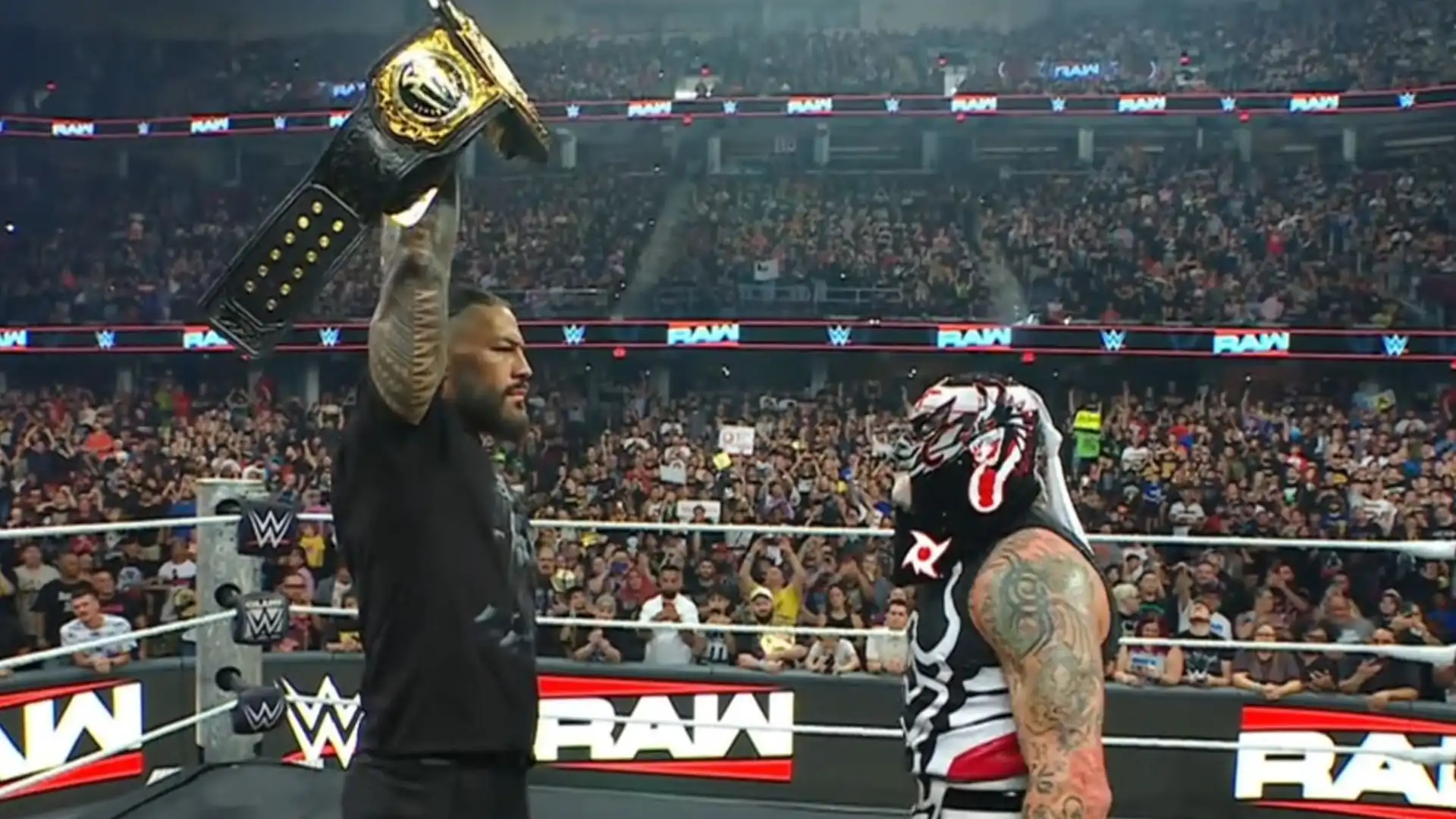 Resultados WWE Raw 8/31 – Penta oficialmente será el retador de Roman Reigns en México Penta y Roman