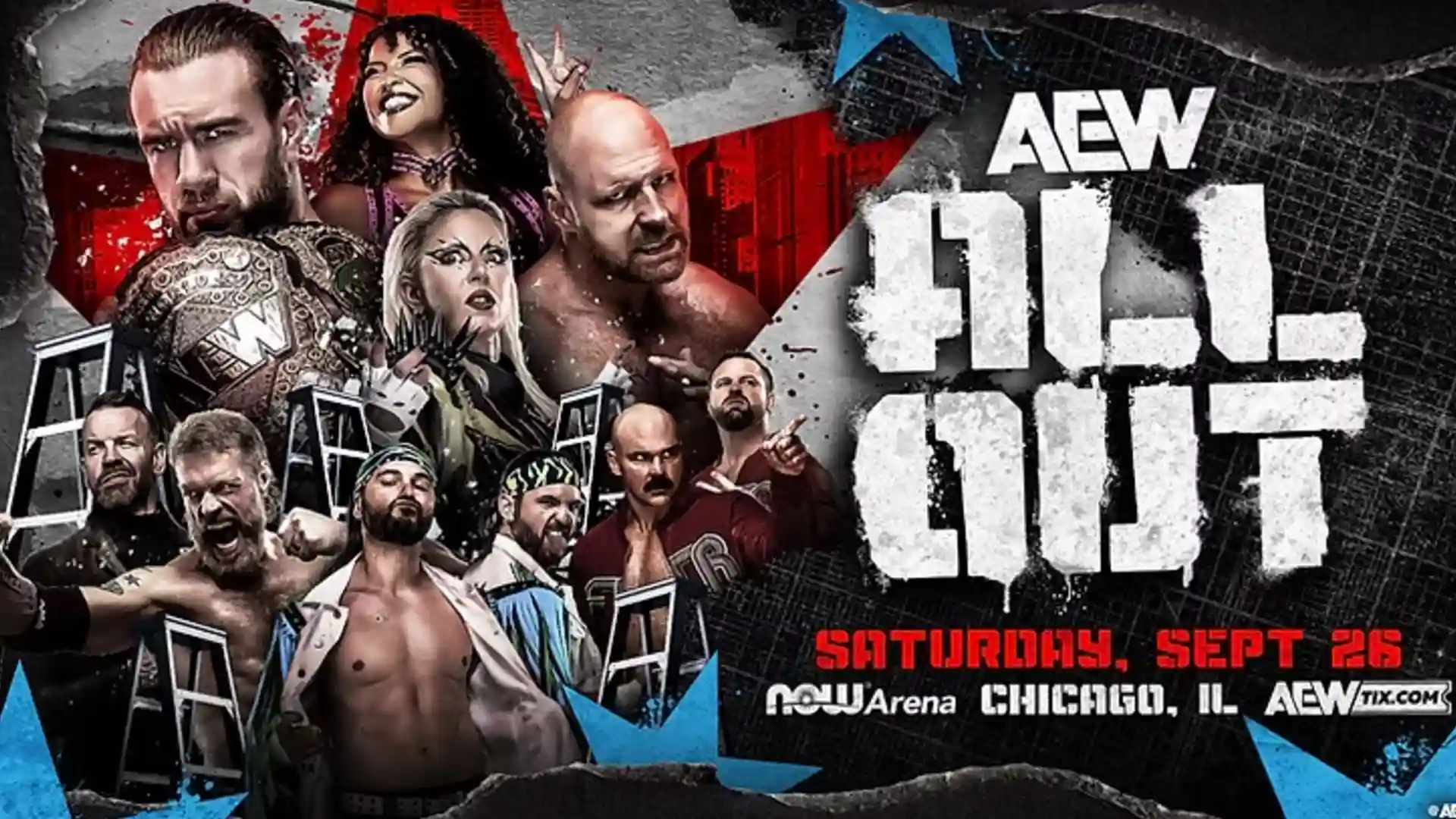 AEW All Out 2026: cartelera completa, horario y cómo verlo en vivo AEW All Out