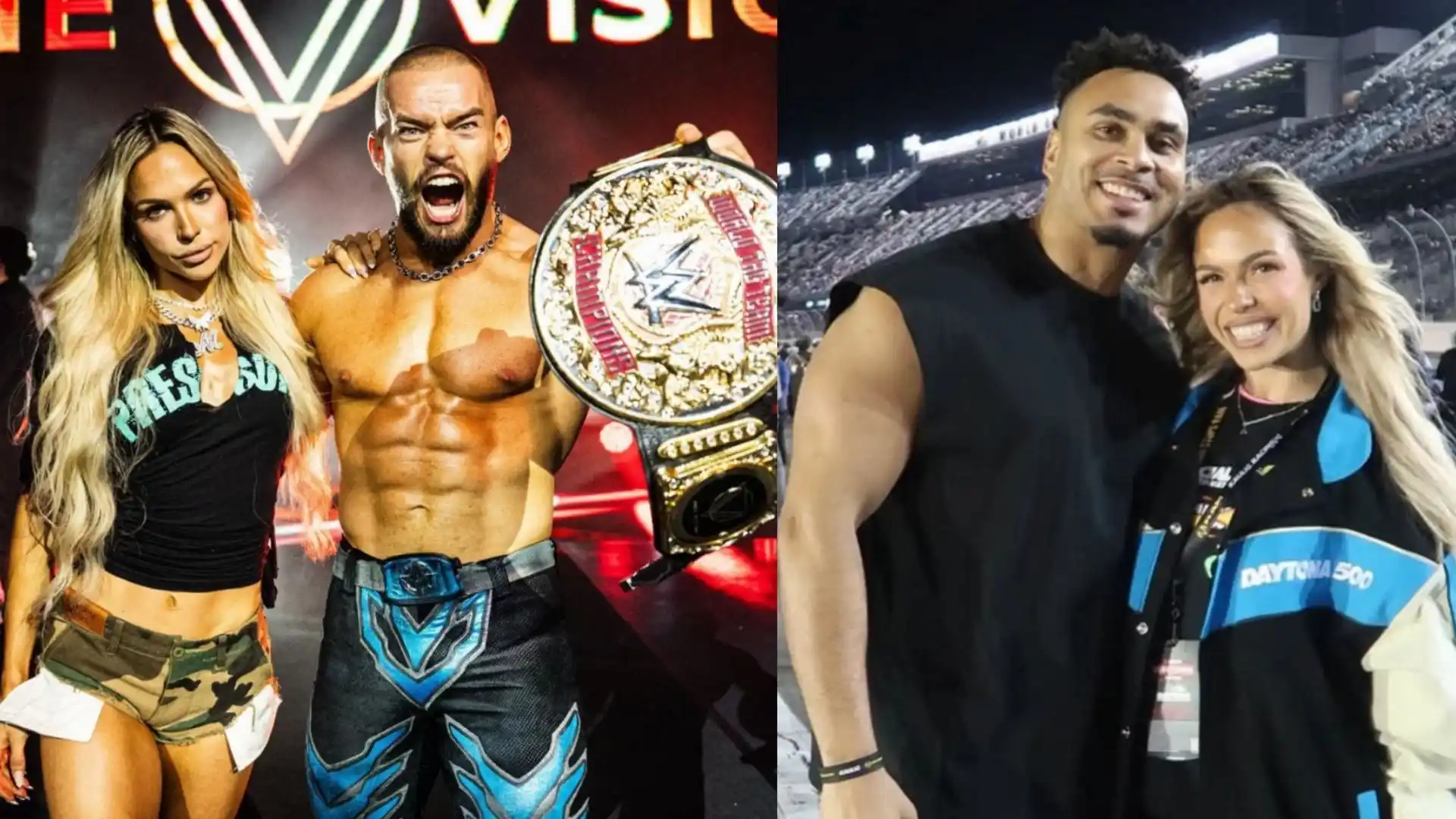 Esposo de Maxxine Dupri lanza reto a actual campeón de WWE Dupri y Balor