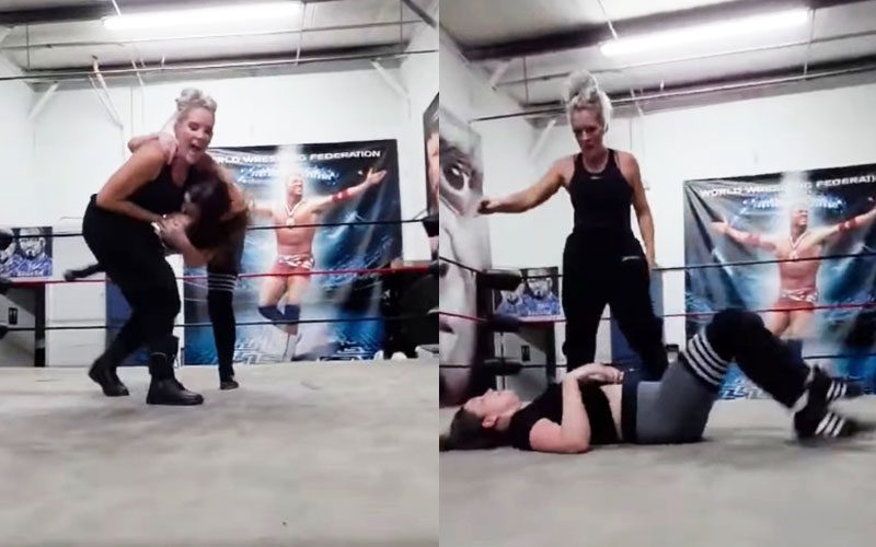 Lacey Evans comienza a entrenar para regresar al ring tras más de tres años Lacey Evans
