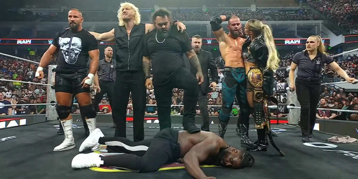 Momento fuera de libreto de Oba Femi en WWE Raw causó molestia tras bastidores Vision Reed